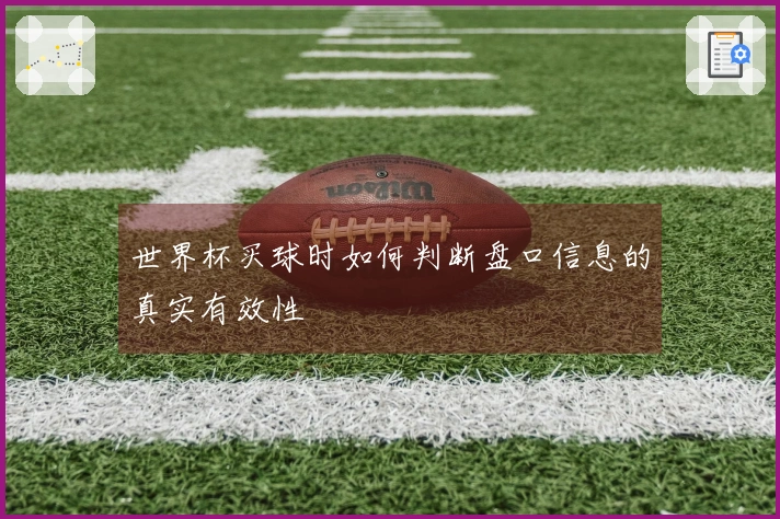 世界杯买球时如何判断盘口信息的真实有效性