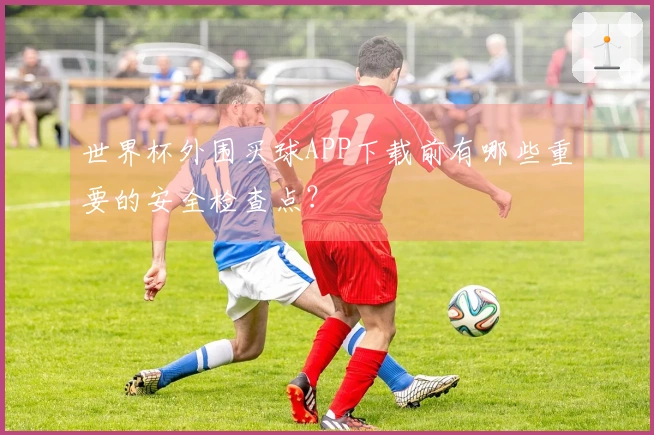 世界杯外围买球APP下载前有哪些重要的安全检查点？